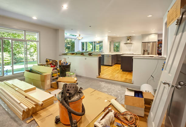 Professional Kitchen Island Installation technician working in Dassel, MN